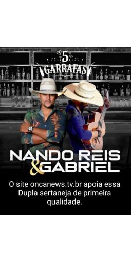 Nando Reis e Gabriel 