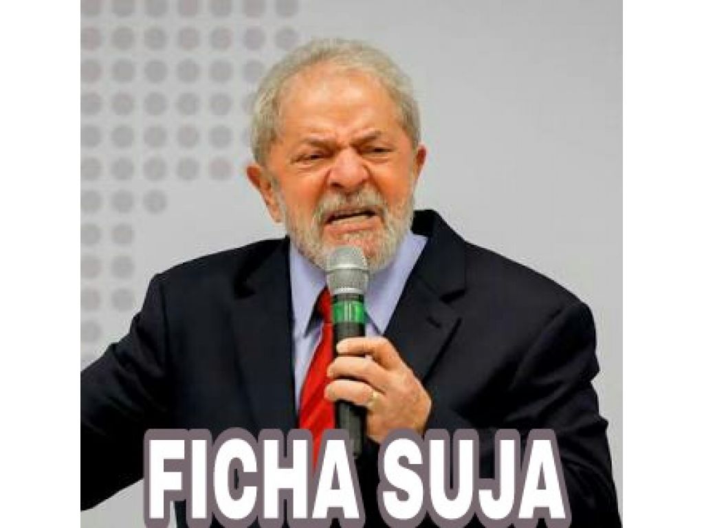 LULA FICHA SUJA!!  INELEGÍVEL POR 6X1 E NÃO PODERÁ CONCORRER 2018  