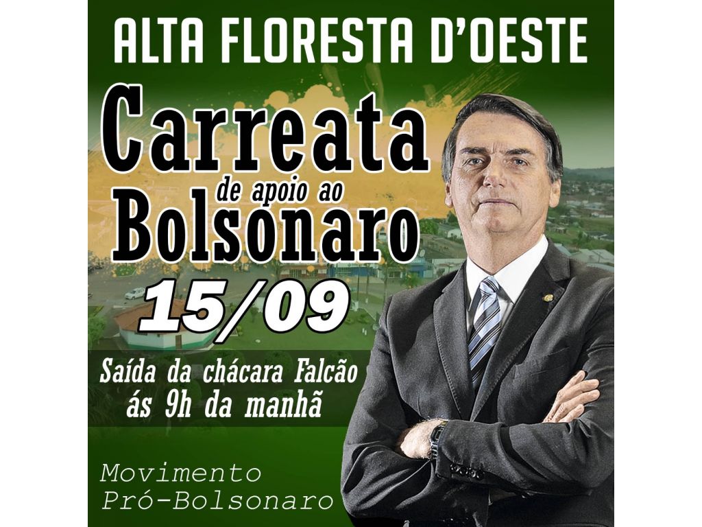 CONVITE !!!!! MOVIMENTO PRÓ BOLSONARO...