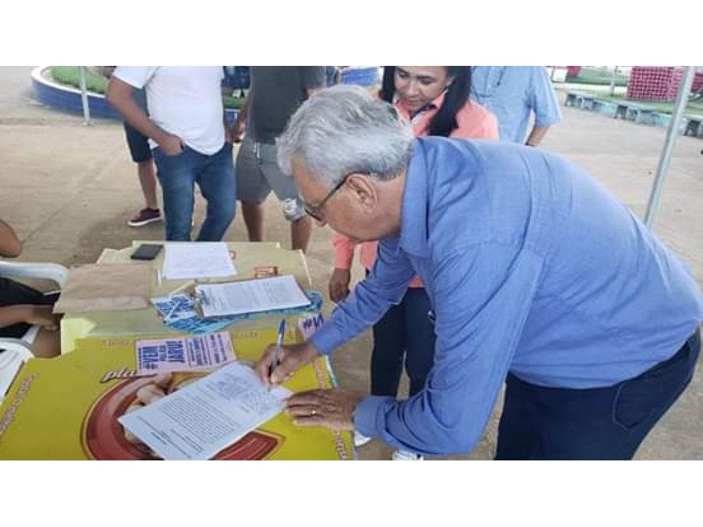 O vice governador de Rondônia Ze Jodan esteve na cidade de Jaru