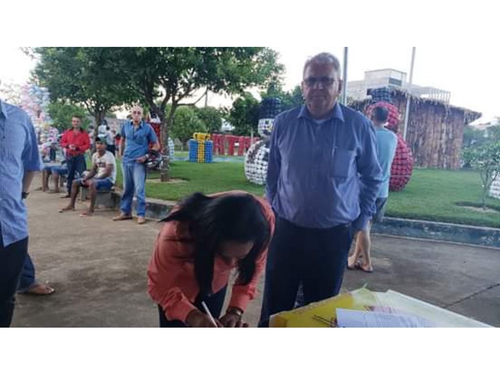 O vice governador de Rondônia Ze Jodan esteve na cidade de Jaru