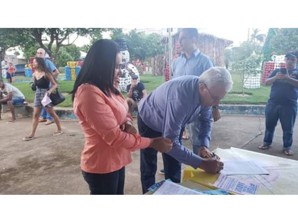 O vice governador de Rondônia Ze Jodan esteve na cidade de Jaru