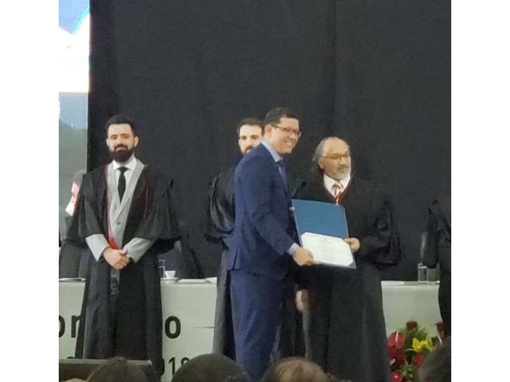 O governador eleito Marcos Rocha e seu vice Ze Jodan participaram da Diplomação   