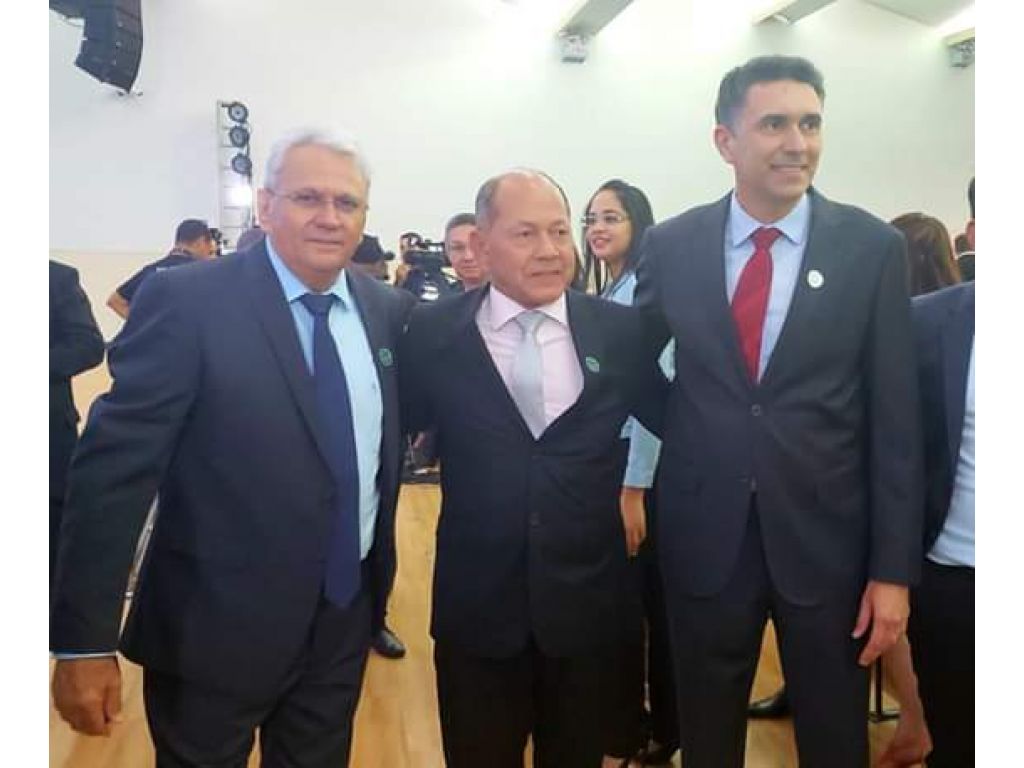 O governador eleito Marcos Rocha e seu vice Ze Jodan participaram da Diplomação   